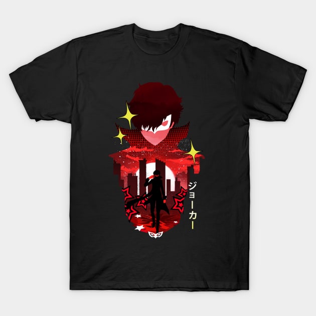 Joker Sunset T-Shirt by DANDINGEROZZ